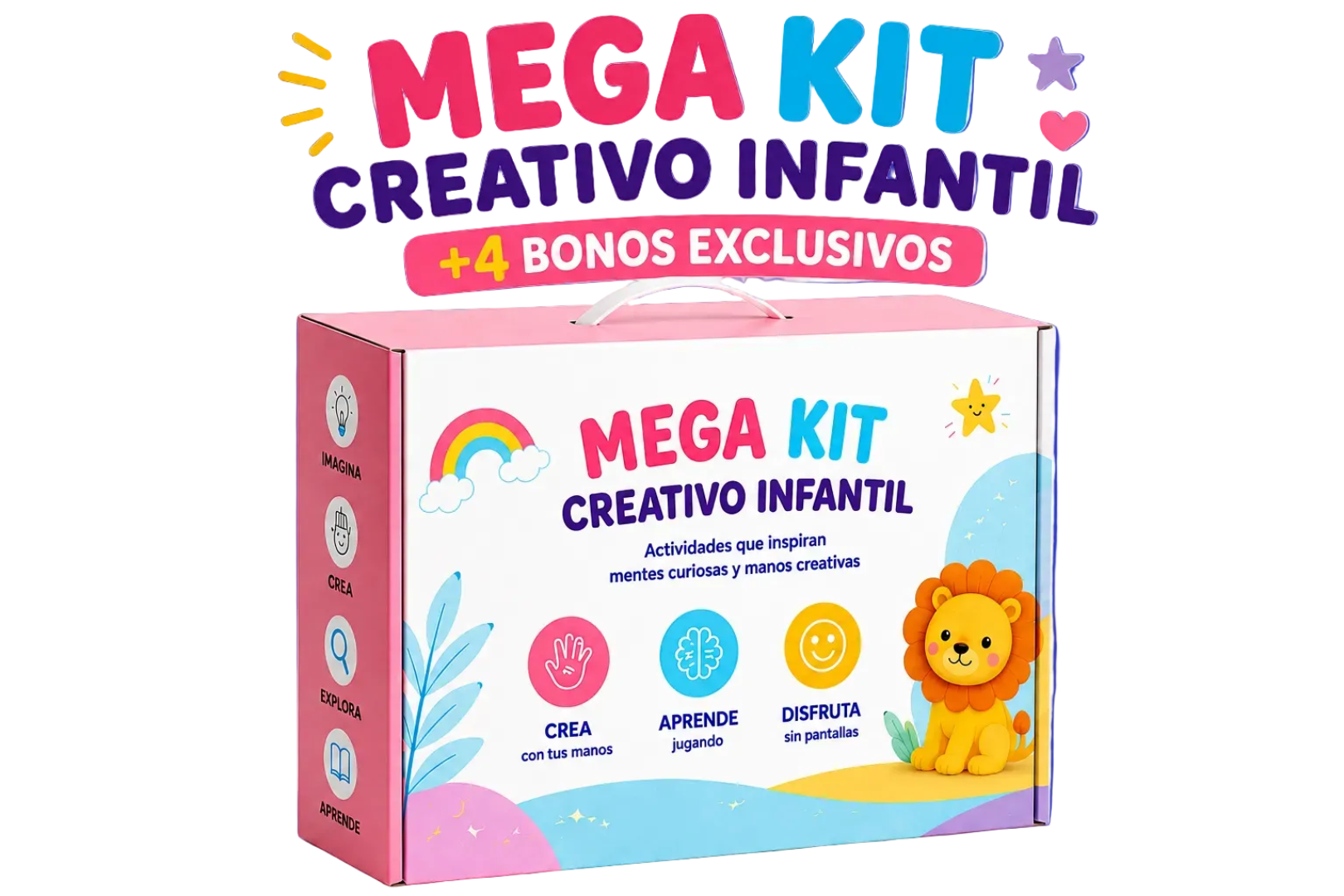 Mega Kit Creativo Infantil Anti Pantallas + 4 Bonos Exclusivos